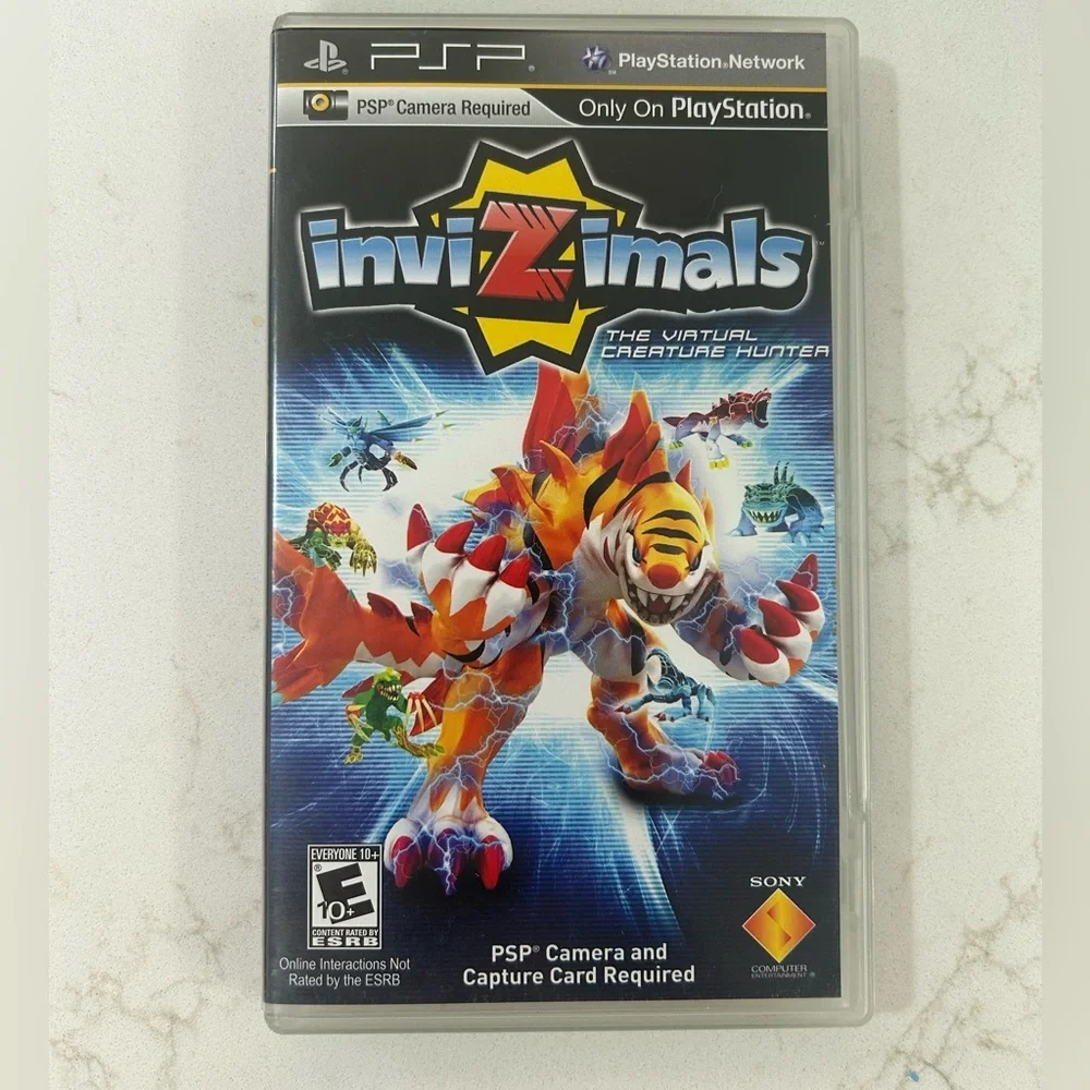 PSP Invizimals Virtual Creature Hunter Video Game